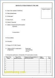 While preparing a bio data or a resume, one must ensure that the content is properly written or are described properly. Format Of Biodata For Job Pdf Luxury Sample Of Biodata For Job Application Etame Mibawa Biodata Format Resume Format Download Job Resume Format
