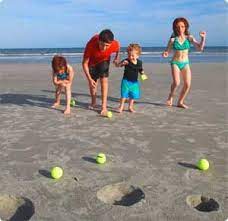 Juegos Recreativos En La Playa Juegos Playa Juegos De Playa Trucos Para La Playa