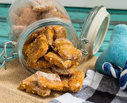 You can't go wrong with salmon. 30 Super Easy Dog Treats Recipes Using 5 Ingredients Or Less This Dogs Life