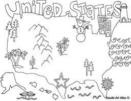 United states of america coloring page crayola. United States Coloring Pages Classroom Doodles