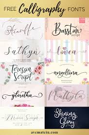 Wordpress Com Free Calligraphy Fonts Calligraphy Fonts Cursive Fonts