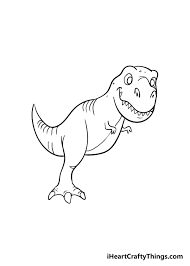 This huge, ferocious beast surely captures our imagination! T Rex Drawing How To Draw T Rex Step By Step