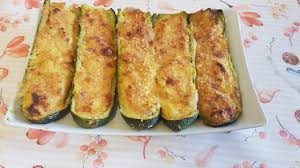 Zucchine ripiene al forno senza carne. Zucchine Ripiene Al Forno La Fine Del Mondo Baked Stuffed Zucchini Youtube