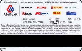 Coles express gift card balance. How Long Do Coles Myer Gift Cards Last