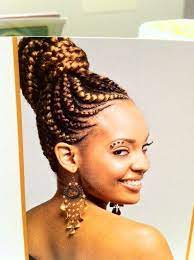 African Goddess Braids Bike African Braiding Goddess Braids African Braids Braided Hairdo