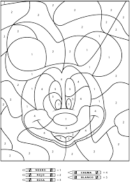 Dibujos Para Colorear Con Numeros