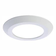 Recessed lighting can be used all over your house and can be rated differently for each area of your home. Halo Sld 5 In And 6 In White Integrated Led Recessed Retrofit Ceiling Mount Trim At 90 Cri 3000k Soft White Sld606930whr The Home Depot