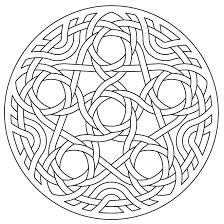 Celtic Knotwork Lute Rosette Penta By Peter Mulkers Celtic Symbols Celtic Quilt Celtic Coloring