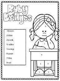 All students need to complete this booklet are copies of each page, crayons, and a stapler. Ruby Bridges Diversity Coloring Page Celebrating Black History Month