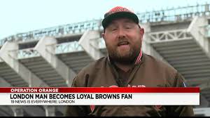 London man becomes loyal Cleveland Browns 'superfan'