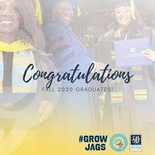 Congratulations Fall 2020 Graduates!! 💙💛✨🐆 #SUAg #GrowJags...