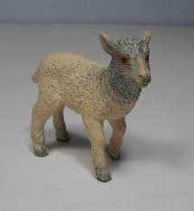 ELC LAMB 2 FIGURE FIGURINE TOY ANIMAL SHEEP FARM RAM | eBay