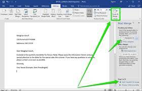 Set up the excel data file. Assignment Use Mail Merge Computer Applications For Managers