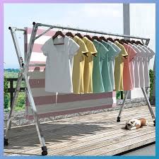 These clothing racks are made on wheels for easy movement and have a bottom shelf to hold shoes. Round Hanger Housekeeping Laundry Prices And Promotions Home Living Aug 2021 Shopee Malaysia