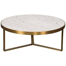 Sure, it's a new year, but we're in worse shape right now than we were all of last year. Mid Century Modern Smooth Finish Round Brushed Brass Carrara Stone Coffee Table Stone Coffee Table Side Coffee Table Coffee Table