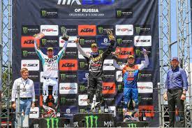 Podium Emx250 Motocross Gp 8 Rus 2019 Fim Europe