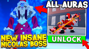 We cover lots of other anime fighting simulator topics here at ways to game, for example we have a list of codes which you will want to use in click here to see our updated list of anime fighting simulator codes. All New Auras Unlocked Nicolas Boss In Anime Fighting Simulator Christmas Update Roblox Youtube