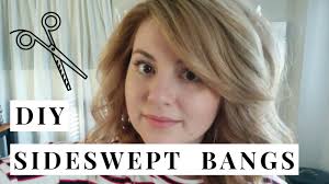 From elegant to edgy and everything in between, these are 50 of our favorite side swept bangs hairstyles. Super Easy How To Cut Side Swept Bangs Diy Heyjuliarae Youtube