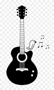 Beautiful guitar tattoo on the whole back. Acoustic Music Png Images Pngwing