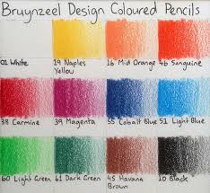 pencils bruynzeel design colour pencils review artdragon86