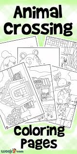 Includes airport colors, color change, questions, open and close times and dodo codes!! Animal Crossing Coloring Pages Woo Jr Kids Activities