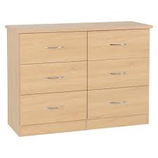 White bedroom furniture also adds something of a mediterranean feel. Nevada 6 Drawer Chest Chest Of Drawers Modern Bedroom Furniture