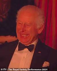 Revealed: The camping joke that left King Charles in stitches at Royal  Variety Show