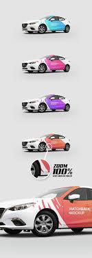 Download Free Hatchback Car Mockup Psd Mockupfree Co Car Sticker Design Mockup Free Psd Car Wrap Design