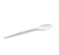 White Compostable Paper Spoon