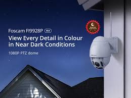 Get The Discount On Amazon Foscam Fi9928p Outdoor Ptz 4x Optical Zoom Hd 1080p Wifi Securitycamera Security Cameras For Home Outdoor Camera Security Camera