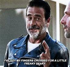 How would Negan have responded if there were actually some "freaky deaky"  in the video camera? : r/thewalkingdead