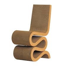 Wiggle Side Chair Cardboard Chair Side Chairs Frank Gehry