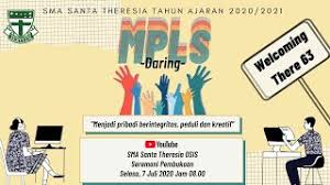 Masa pengenalan lingkungan sekolah 2020. Mpls 2020 2021 Sma Santa Theresia Youtube