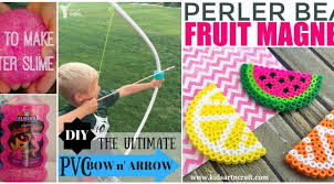 I made my boys a bow and arrow just in time for christmas. 15 Fun Diy Ideas Activities To Do With The Kids Kids Art Craft