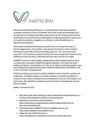Nuestro concepto participativo de la democracia. Democracia Participativa Home Facebook