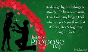 Maybe you would like to learn more about one of these? Propose Day 2016 Wishes Best Quotes Sms Facebook Status Whatsapp Messages To Send Happy Propose Day Greetings India Com