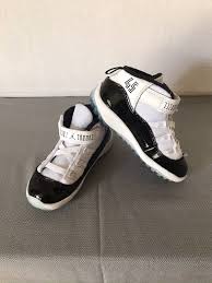 Used Air Jordan 11 Retro Concords Toddler Size 9c Slight Cleaning Needed On Sole Air Jordans Concord Shoes Air Jordan Shoes