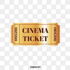 Movie Tickets Vector Material Golden Golden Movie Ticket Vector Png And Vector With Transparent Background For Free Download Ticket Design Cinema Ticket About Time Movie