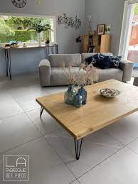 pied de table 3 tiges 30cm hairpin legs la fabrique des pieds table basse style table basse pied de table epingle