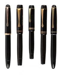 Find great deals on ebay for vintage fountain pen. Lot Art Montblanc Lot Of 5 Vintage Fountain Pens