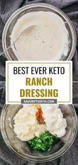 Best Ever Keto Ranch Dressing Salad Dressing Recipes Homemade Low Carb Salad Dressing Low Carb Dressing