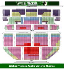 apollo victoria theatre seating plan london united kingdom