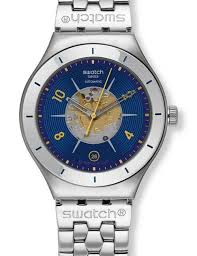 1 montre swatch homme automatique sistem51 blue. Swatch Irony Big Automatic Retour Des Swatch Mecaniques Automatiques