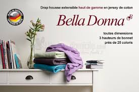 Drap Housse Jersey Extensible Bella Donna Formesse