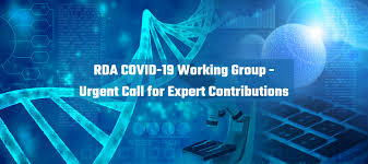 This is just a separator between the navigation and the help and search icons Rda Covid 19 Working Group Urgent Call For Expert Contributions Eosc Portal