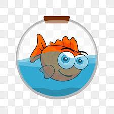 سمكة ذهبية في كرة مائية حوض السمك clipart أيقونة سمكة ذهبية png والمتجهات للتحميل مجانا creative artwork golden fish character
