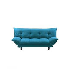 (facture a l'appui) très peu servi et surtout très propre, toutes les housses peuvent être retiré et nettoyé en machine. Canape Convertible En Tissu 3 Places Assises Lit 2 Places Pillow Couleur Bleu