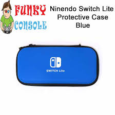 Nintendo switch lite is a small and light nintendo switch system at a great price. Nintendo Switch Lite Protective Case Blue Funky Console