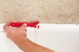 Avoid using a metal scraper if possible, as it could damage your. Caulk Remover How To Remove Old Caulk Diy Bathroom