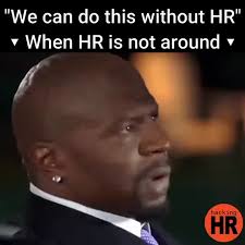 Not just when we take time off, even if we go for coffee... they miss us  and need us... Yes, indeed... Yes, indeed... Kudos to HR! Happy Friday!